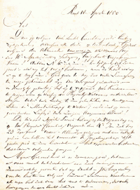 Brief van Pieter Maas Czn aan zijn zoon AJC (1850-04-18)